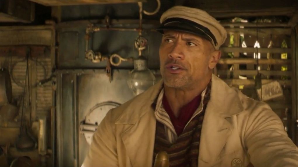 Dwayne Johnson in Jungle Cruise movie