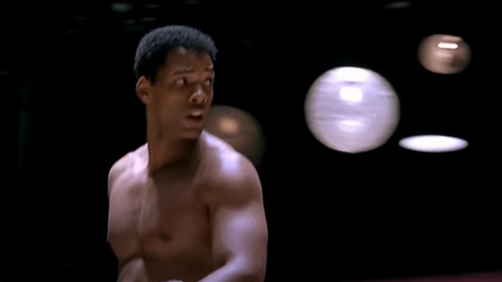 Will Smith in Ali movie