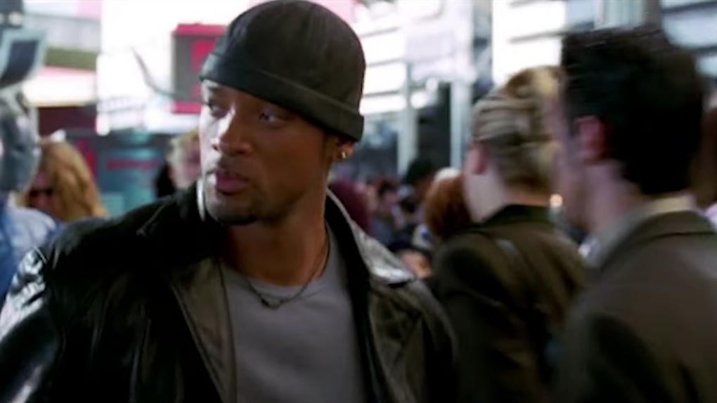 Will Smith in I, Robot movie
