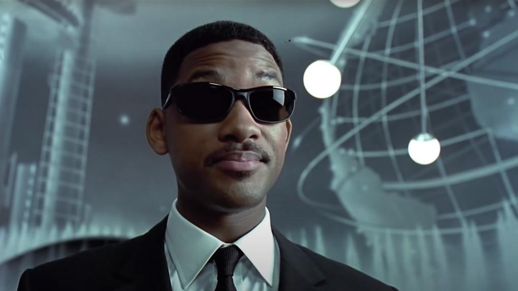 Will Smith in Men in Black movie