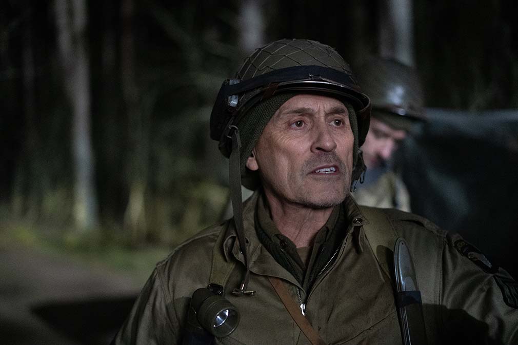 Robert Knepper as Sergeant Brewer in the horror/supernatural thriller, WARHUNT, a Saban Films release. Photo courtesy of Saban Films.