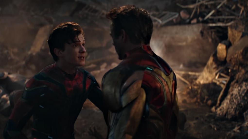 Tom Holland in Avengers: Endgame movie