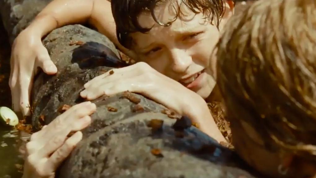 Tom Holland in The Impossible movie