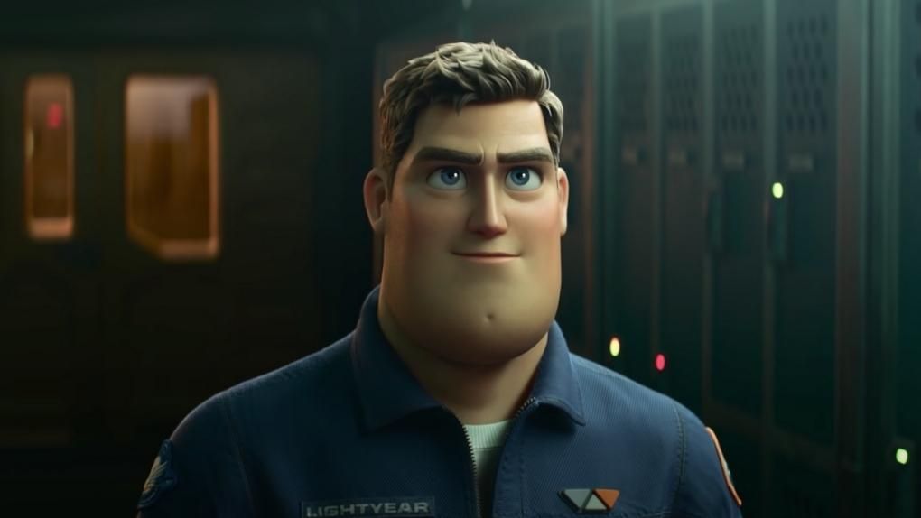 Chris Evans in Pixar's 'Lightyear.'