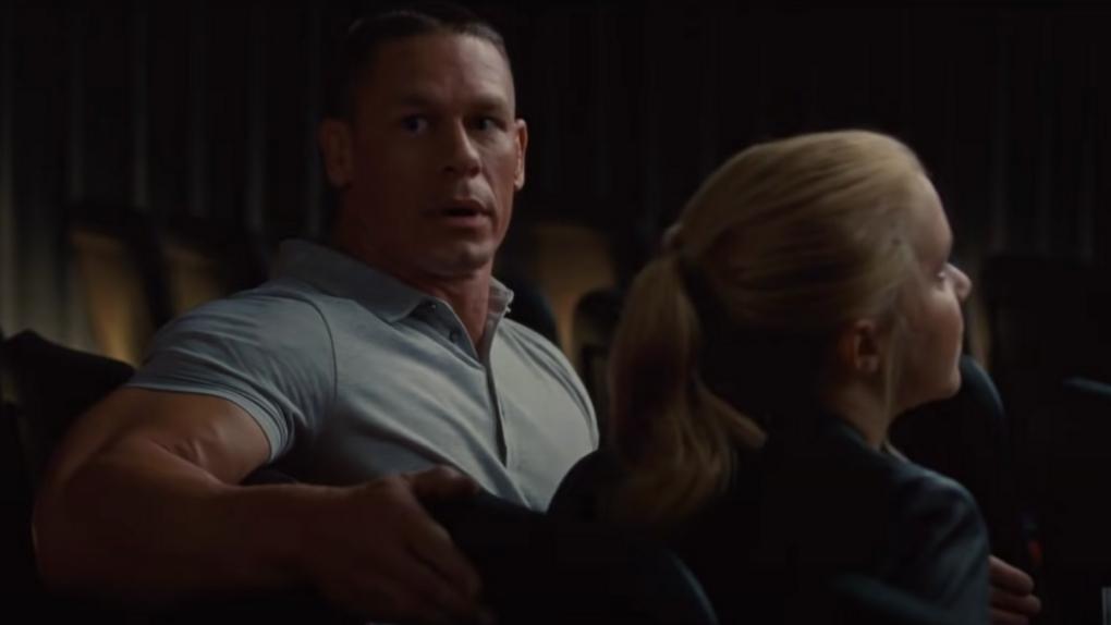 John Cena in Trainwreck movie