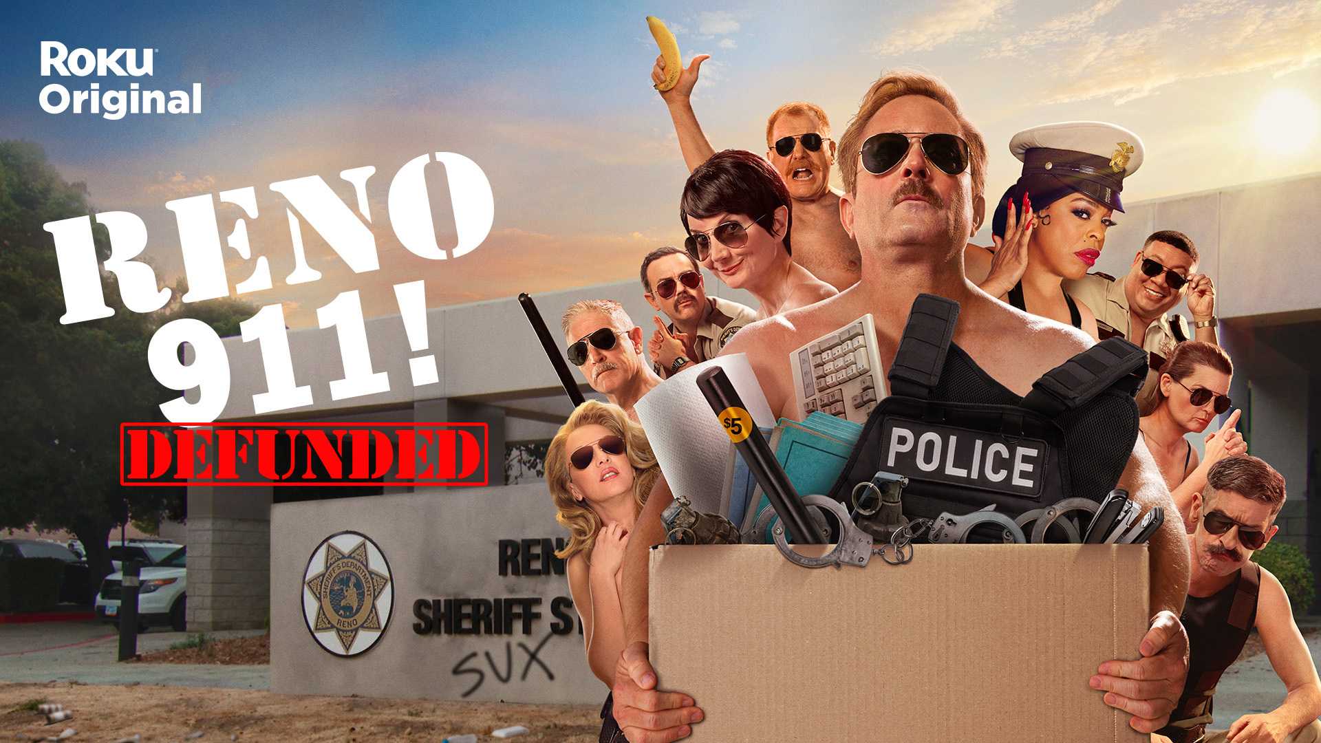 Assistir 'Reno 911!: It's a Wonderful Heist' online - ver filme completo
