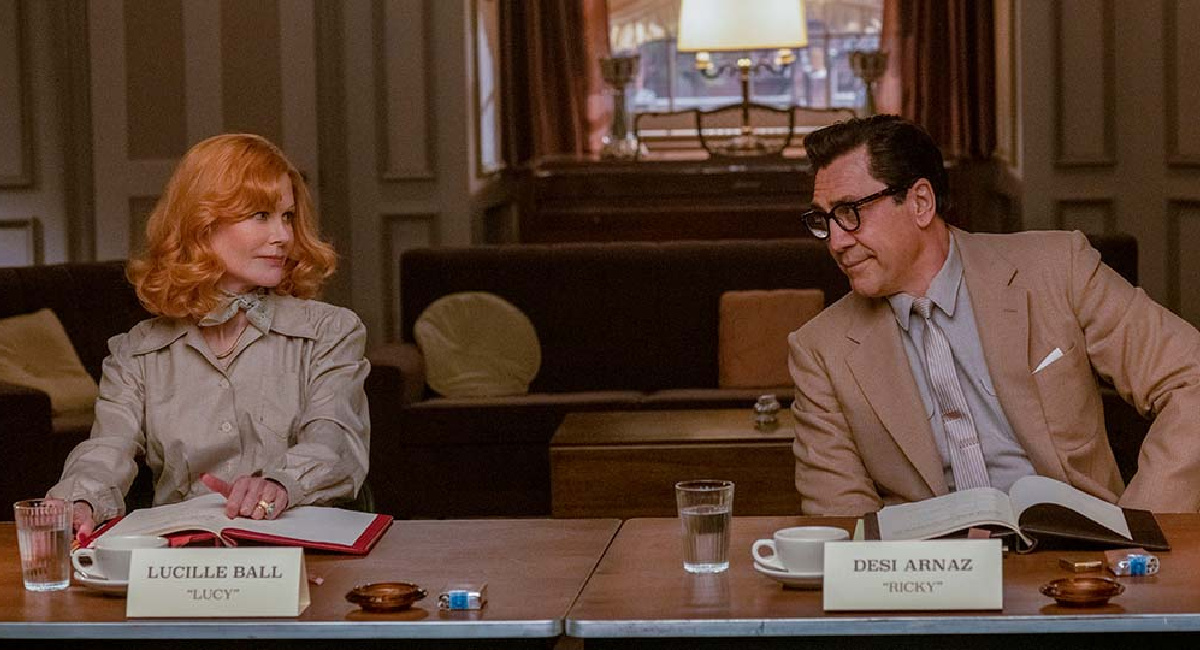 Nicole Kidman and Javier Bardem in 'Being the Ricardos'