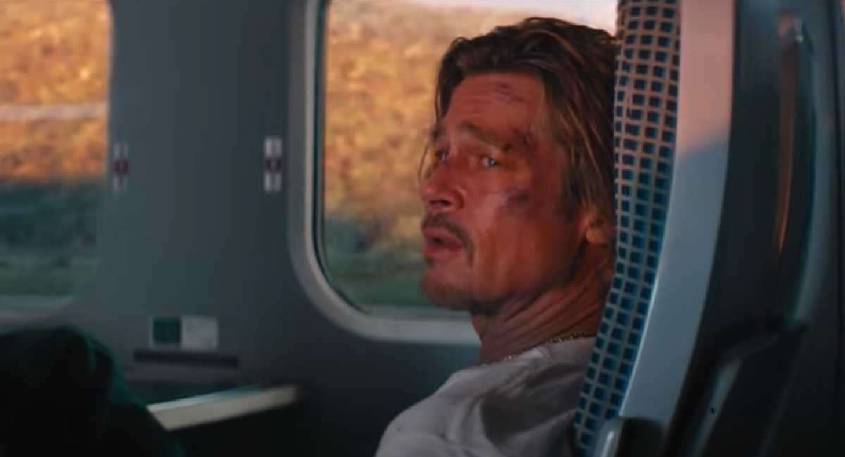 Brad Pitt in Viral ‘Bullet Train’ Ad