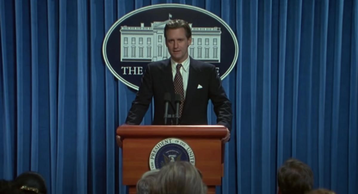 Bill Pullman in the movie 'Independence Day'