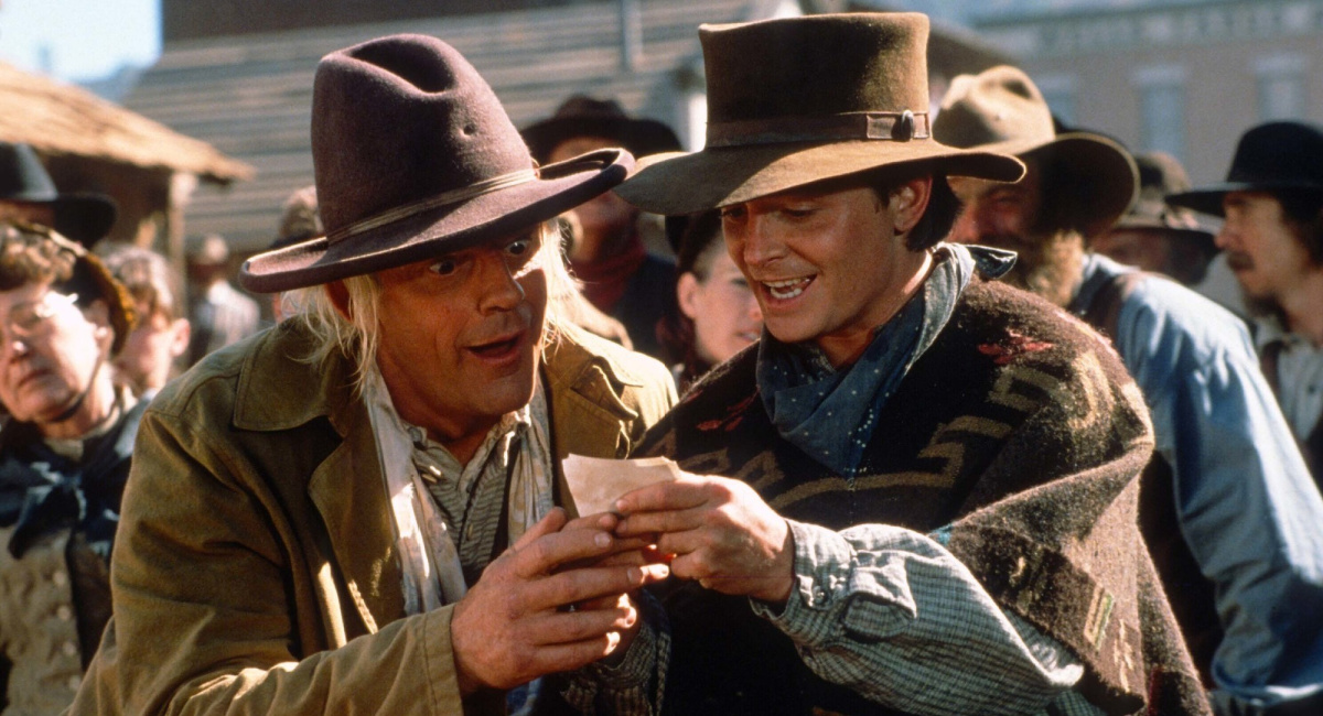 Christopher Lloyd and Michael J. Fox