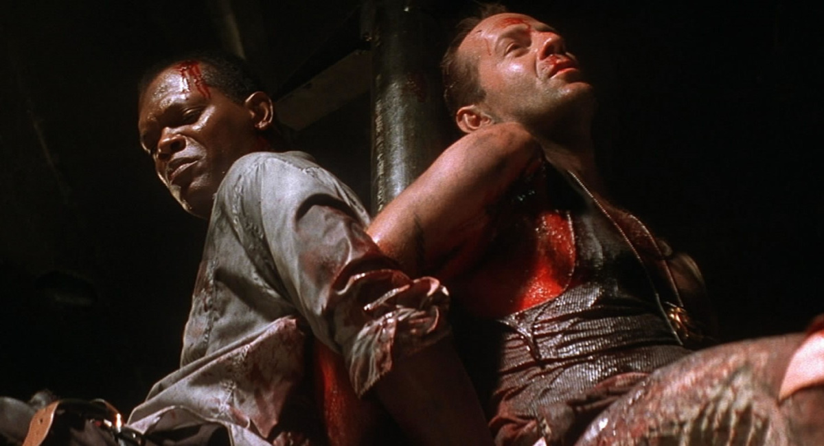 Sam Jackson and Bruce Willis