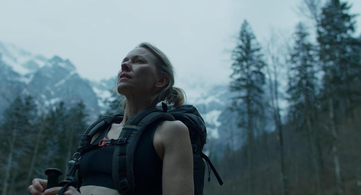 Naomi Watts in woods