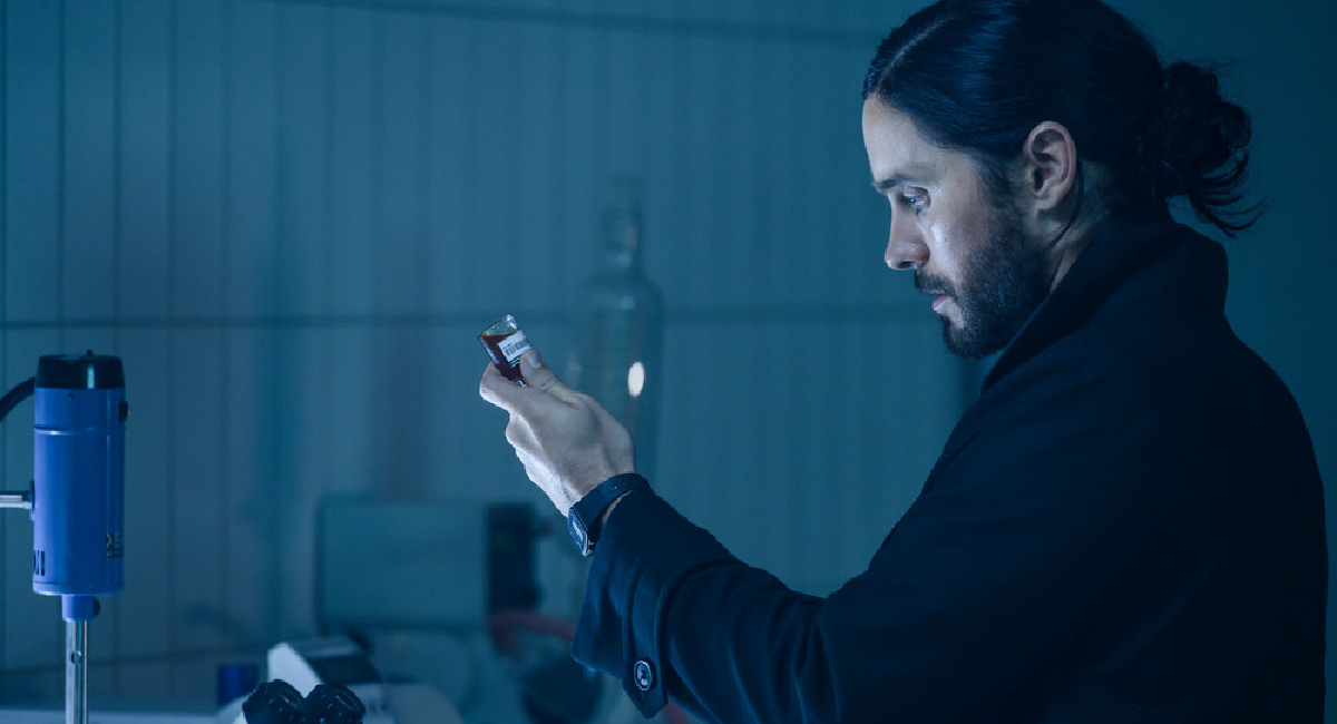 'Jared Leto as Dr. Michael Morbius
