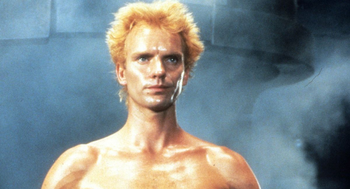 Sting no shirt