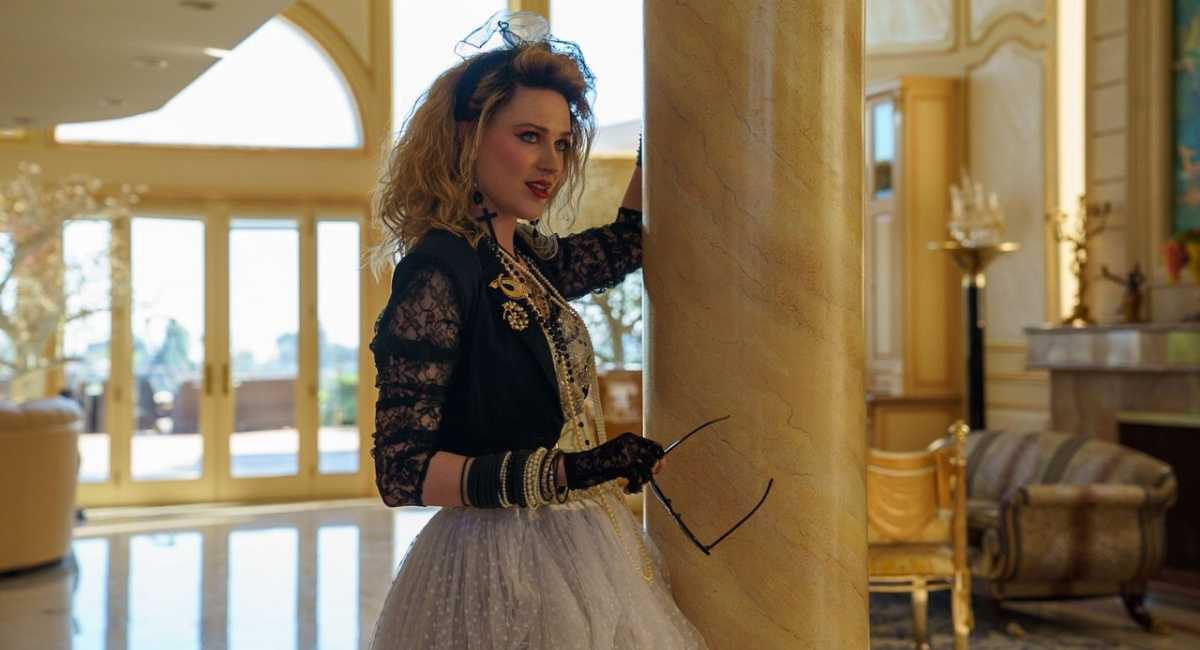 Evan Rachel Wood as Madonna in ‘Weird: The Al Yankovic Story’