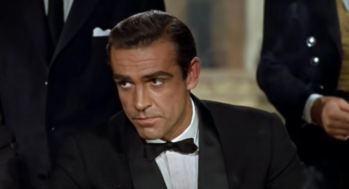 Sean Connery as James Bond in Dr. No movie