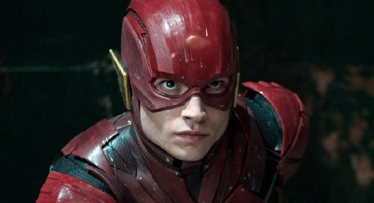 Ezra Miller as the Flash