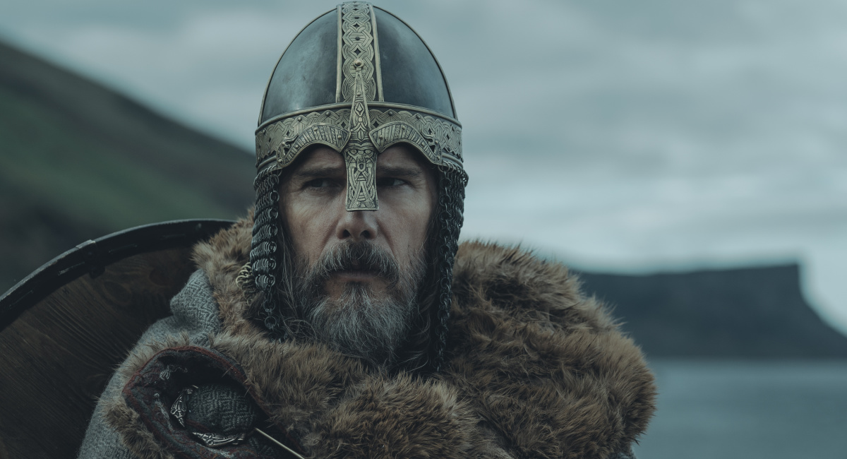 Ethan Hawke as King Aurvandil in 'The Northman.'