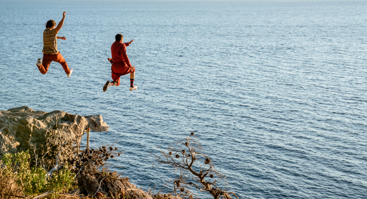 Pedro Pascal and Nicolas Cage in 'The Unbearable Weight of Massive Talent.'