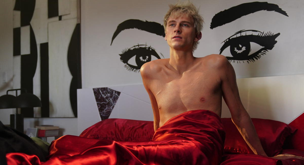 Colson Baker (Machine Gun Kelly) in 'Good Mourning.'