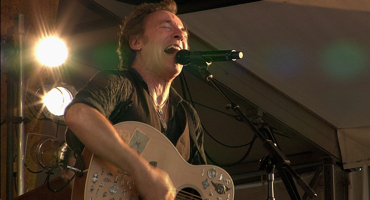 Bruce Springsteen at Jazz Fest.