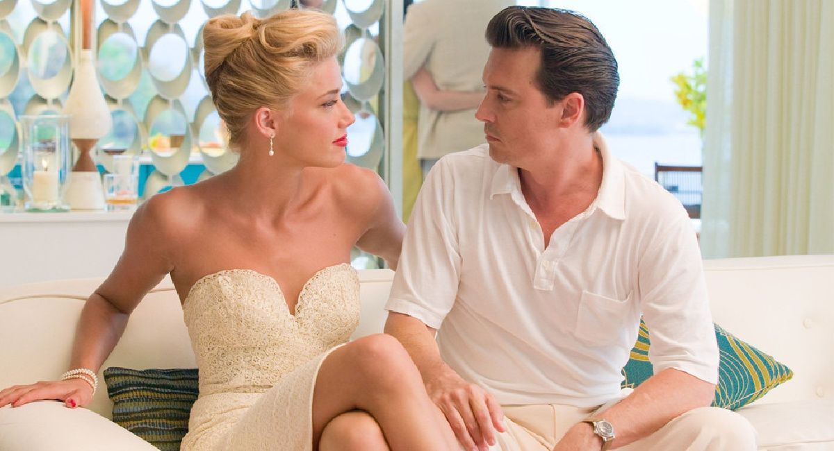 Amber Heard and Johnny Depp in 2011's 'The Rum Diary.'