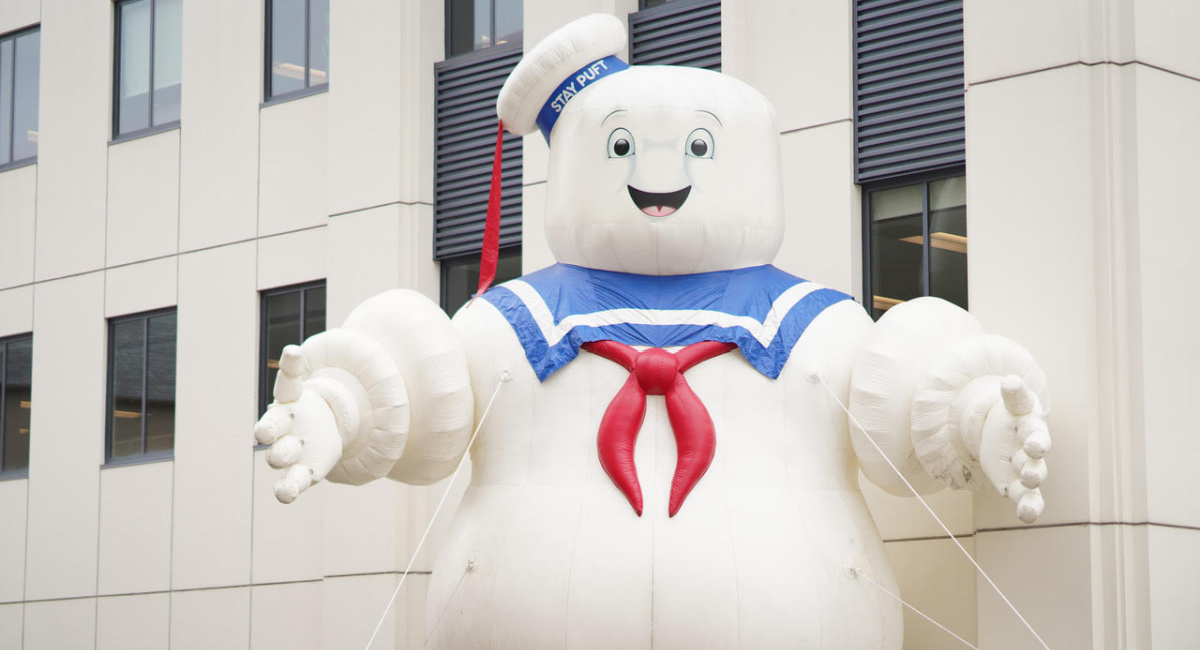 Echo-Fest on the lot of Sony Pictures in celebration of Ghostbusters Day.