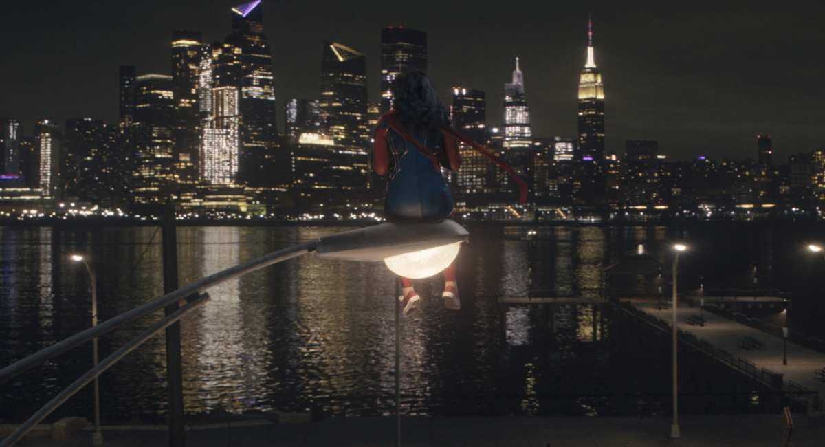 Iman Vellani as Ms. Marvel/Kamala Khan in Marvel Studios' 'Ms. Marvel.'
