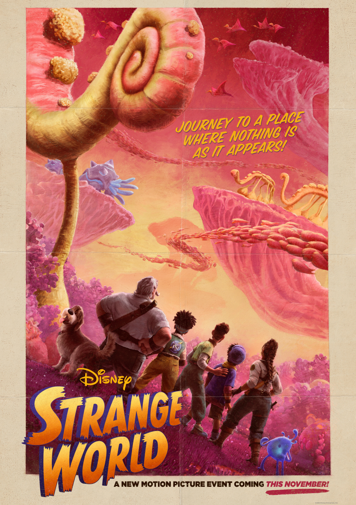 Disney's ‘Strange World’ journeys to theaters on November 23.