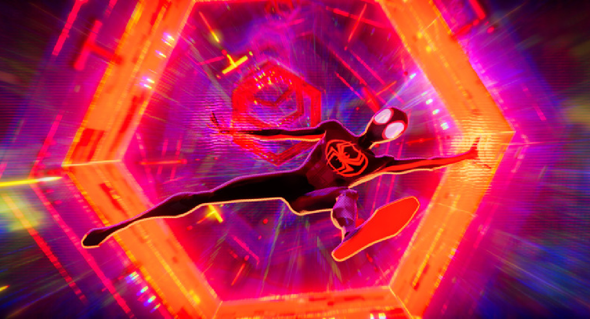 Miles Morales (Shameik Moore) in Columbia Pictures and Sony Pictures Animation's 'Spider-Man: Across the Spider-Verse.'