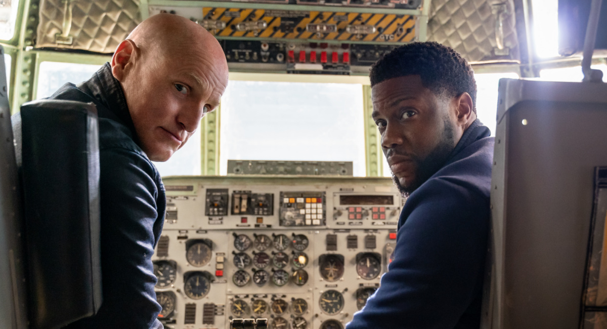 Woody Harrelson and Kevin Hart