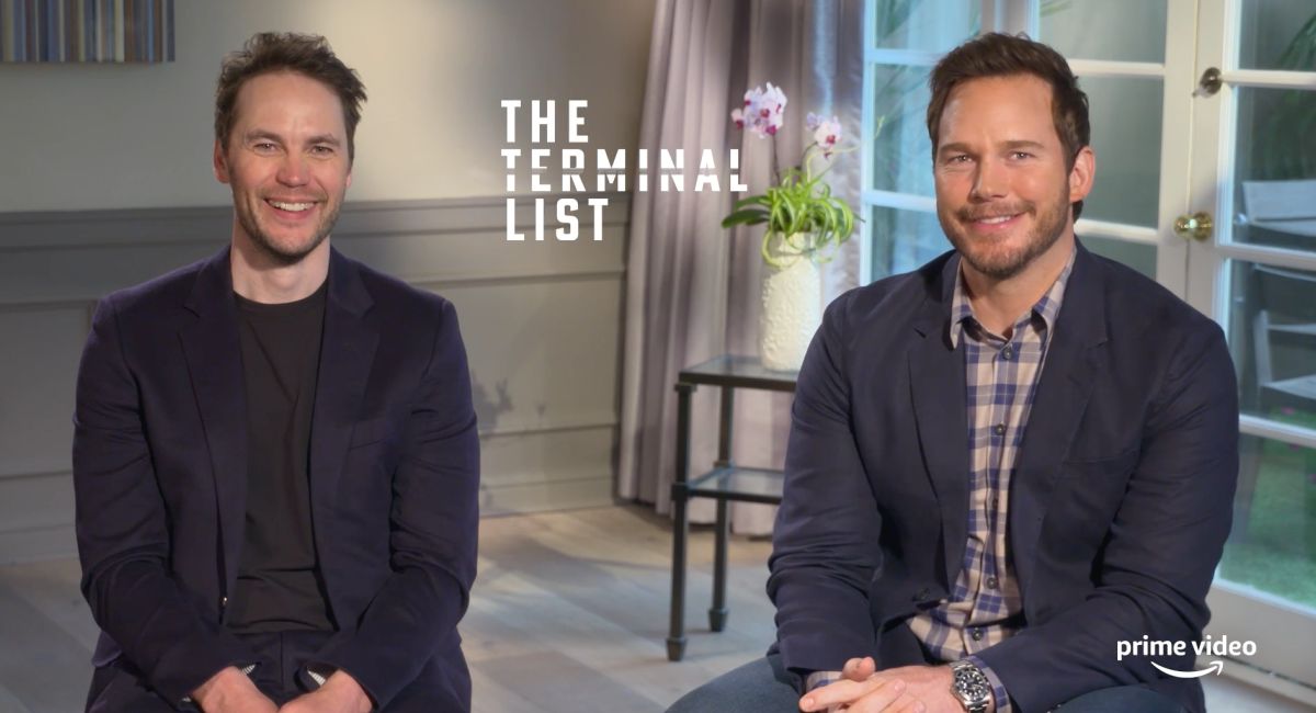 Taylor Kitsch and Chris Pratt for Prime Video’s ‘The Terminal List.'
