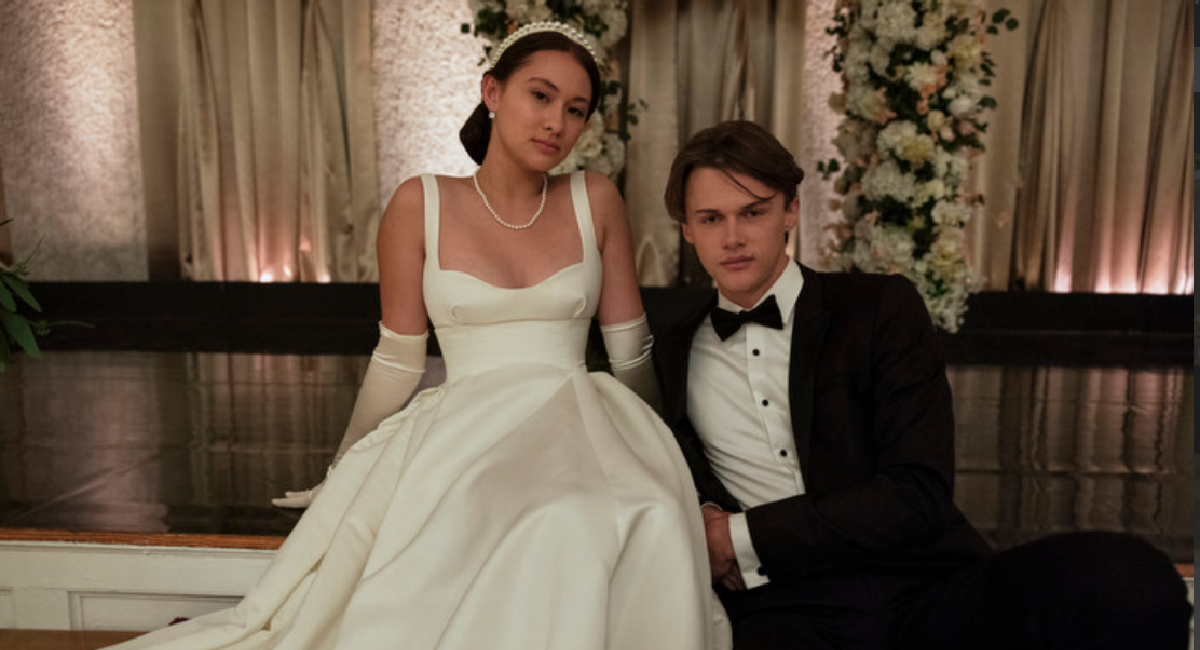 Lola Tung and Christopher Briney in ‘The Summer I Turned Pretty.'