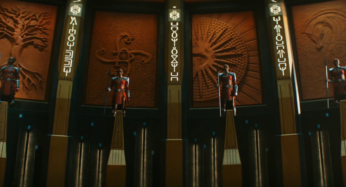 The Dora Milaje in Marvel Studios' 'Black Panther: Wakanda Forever.'