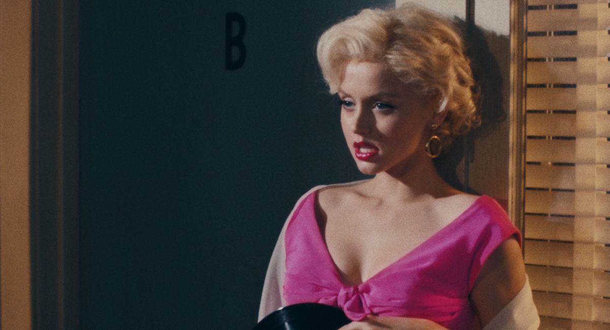 Ana de Armas as Norma Jeane Mortensen / Marilyn Monroe in Netflix's 'Blonde.'