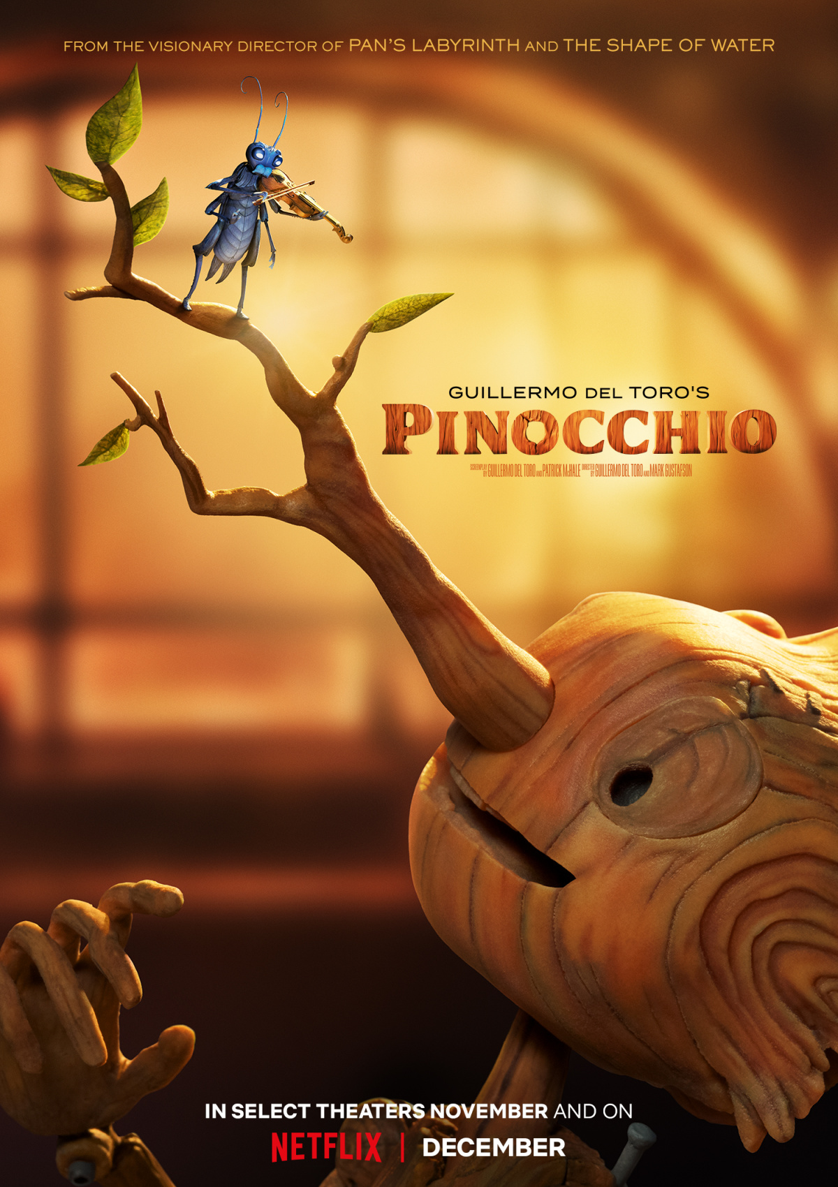 ‘Pinocchio’ is releasing in theaters in November before launching on Netflix in December.
