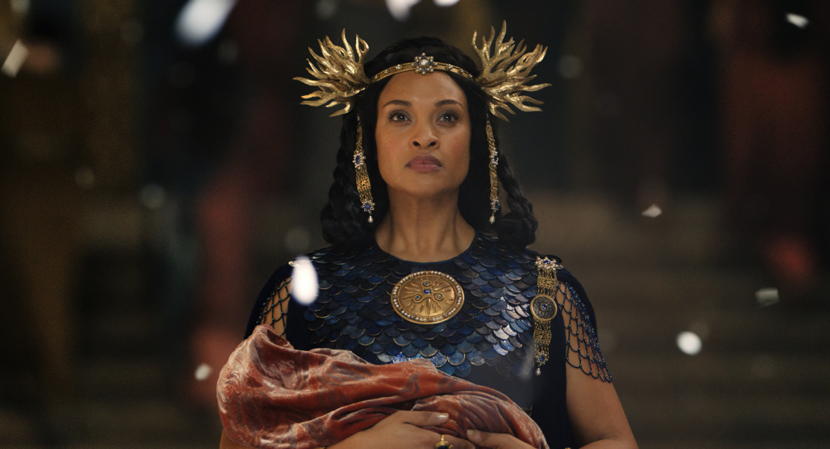 Cynthia Addai-Robinson (Queen Regent Míriel) in Prime Video's 'The Lord of the Rings: The Rings of Power.'