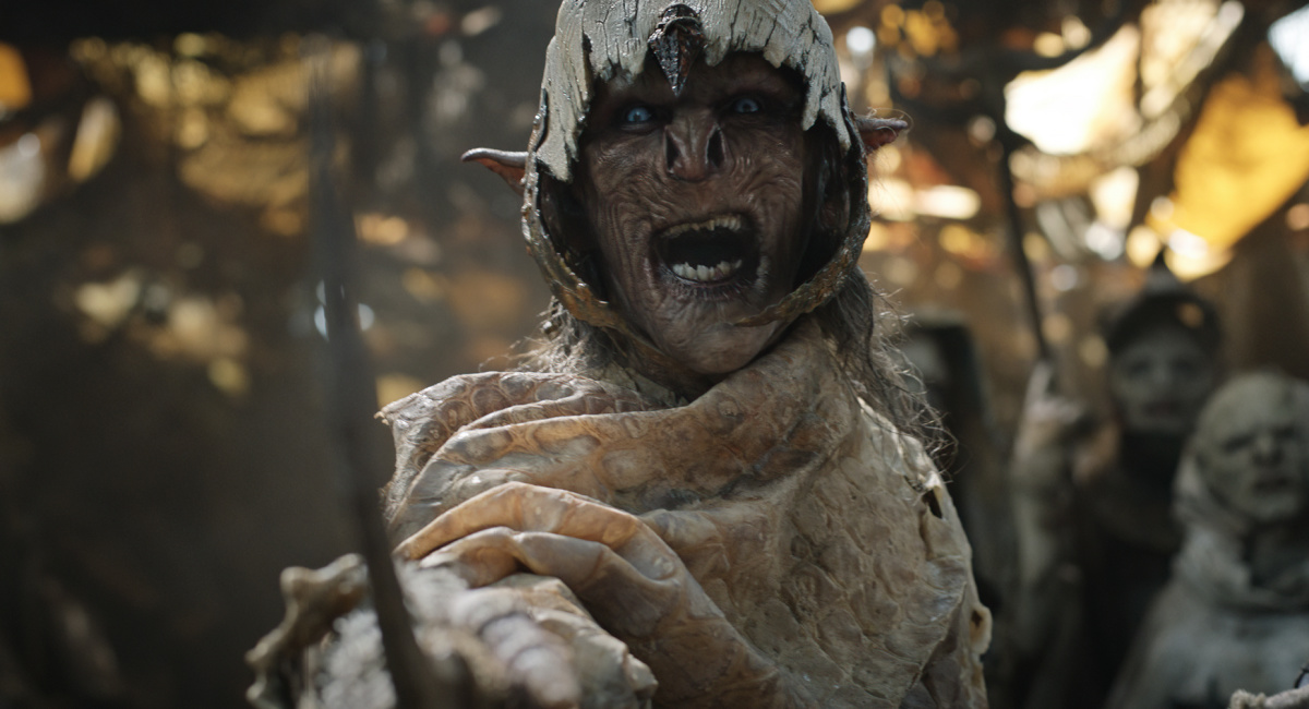 An orc in Prime Video's 'The Lord of the Rings: The Rings of Power.'