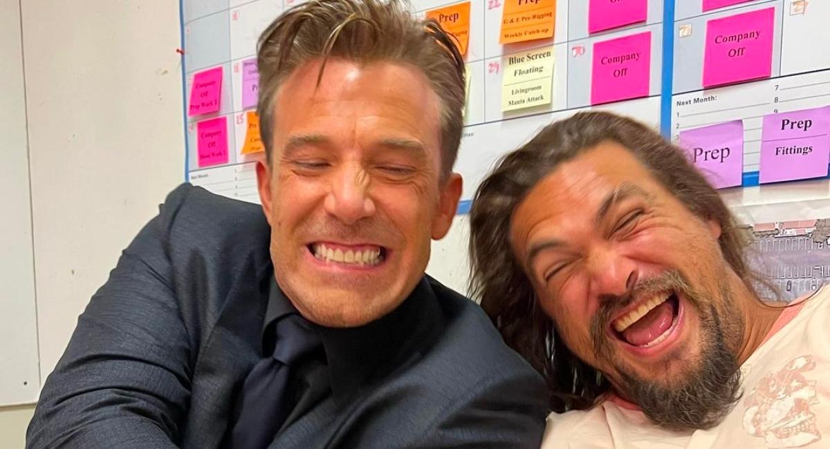Ben Affleck and Jason Momoa.