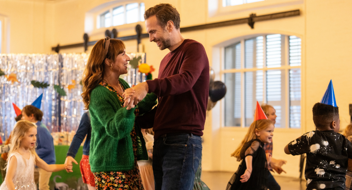 Esther Smith and Rafe Spall in Apple TV+'s 'Trying.'