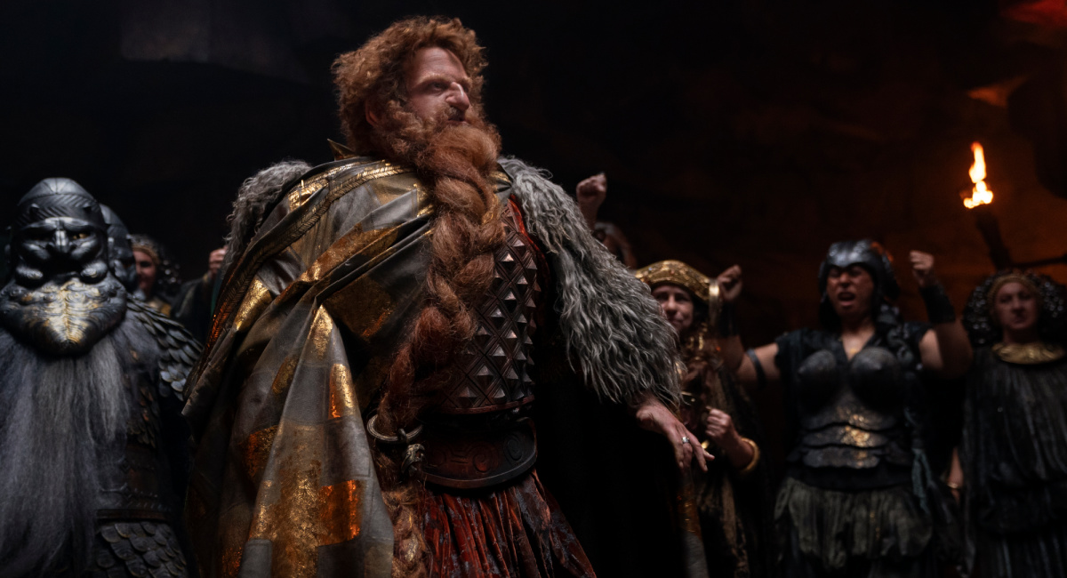 Owain Arthur (Prince Durin IV) in 'The Lord of the Rings: The Rings of Power.'