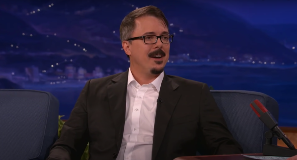 'Breaking Bad' and 'Better Call Saul' creator Vince Gilligan on 'Conan.' Photo courtesy of Team Coco YouTube Channel.