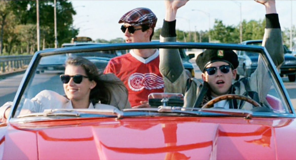 Mia Sara, Alan Ruck, and Matthew Broderick in 1986's 'Ferris Bueller's Day Off.'
