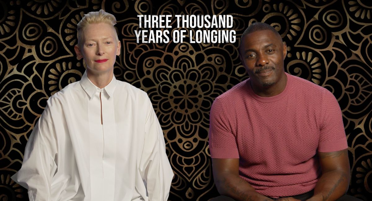 Tilda Swinton and Idris Elba star in director George Miller's ‘Three Thousand Years of Longing.'