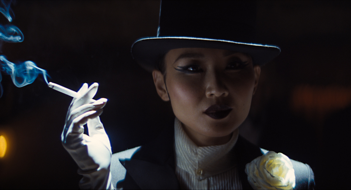 Li Jun Li plays Lady Fay Zhu in 'Babylon' from Paramount Pictures.