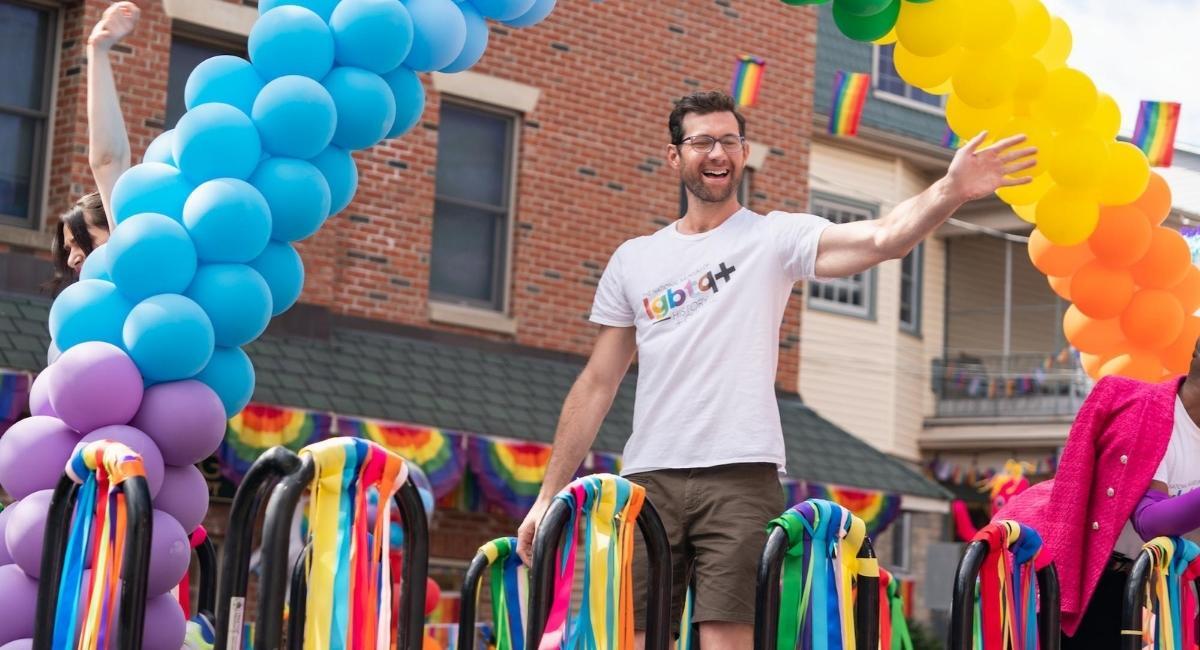 Billy Eichner as Bobby in 'Bros' co-written, produced and directed by Nicholas Stoller.