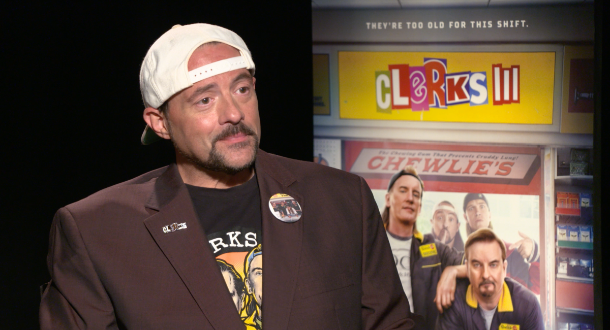 Kevin Smith, director and writer of 'Clerks III'.