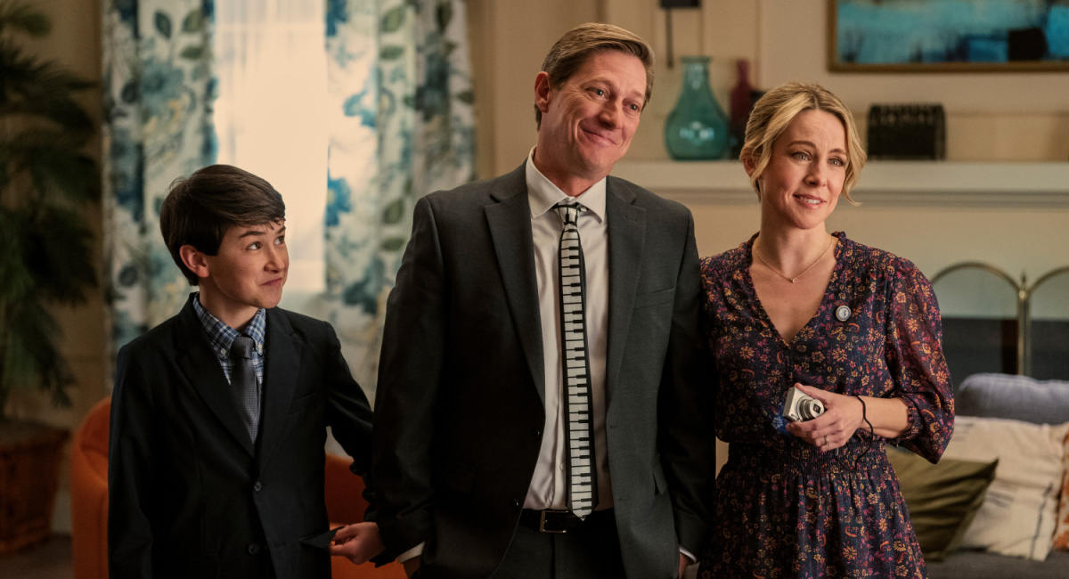 Aidan Wallace, Kevin Rahm and Mary Faber in 'Life By Ella.'