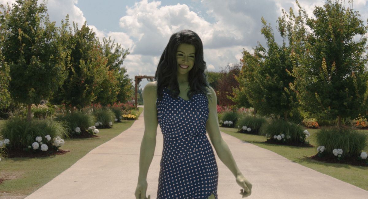 Tatiana Maslany as Jennifer "Jen" Walters/She-Hulk in Marvel Studios' 'She-Hulk: Attorney at Law.'