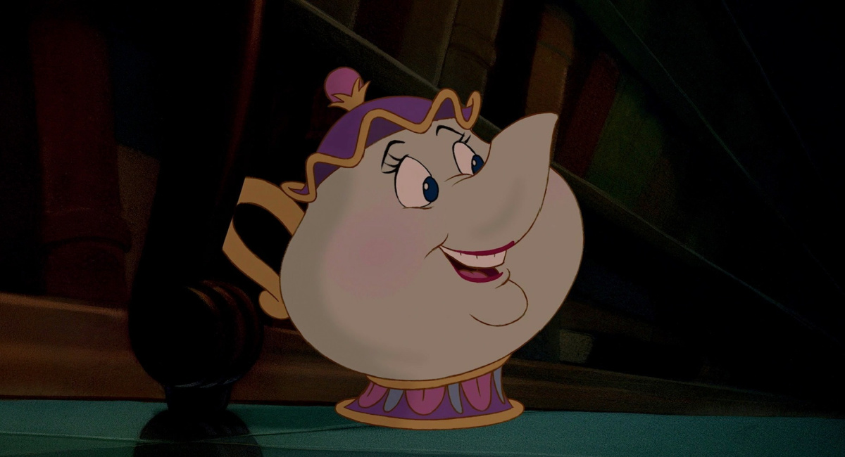 Angela Lansbury as Mrs. Potts in 1991's 'Beauty and the Beast.'